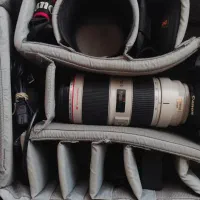 دوربین کنون 5d mark ii بالنز 70/200 is ll