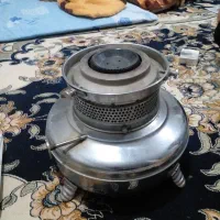 پایه سماور بزرگ نفتی|سماور، چای‌ساز، قهوه‌ساز|قم, چهل درخت‎|دیوار