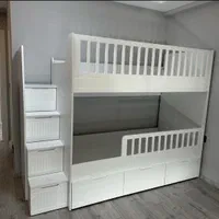 تخت دوطبقه جوان (کد ۲۰۵۰)|تخت و سرویس خواب|رشت, پیرکلاچای|دیوار