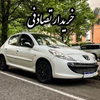 پژو ۲۰۷ مدل ۱۴۰۰/ تصادفی
