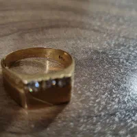 انگشتر طلا ۱۸ عیار مردانه|جواهرات|شاهین‌شهر, شهرک هشت بهشت|دیوار