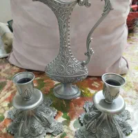 شمعدان و گلاب دان پیوتره