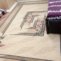 گلیم فرش۹متری کاملا سالم وتمیز