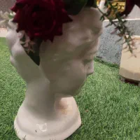 جا گلدونی مجسمه سر گلدان|مجسمه، تندیس، ماکت|کرج, خرمدشت|دیوار