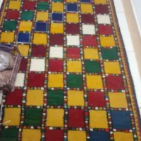 فرش دست بافت بارنگ گیاهی