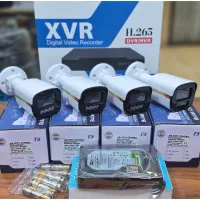 دوربین مداربسته 5mp با دستگاه XVR تشخیص چهره NEW