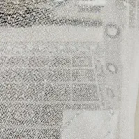 پرده پانچ توری رنگ شیری ملایم|پرده، رانر، رومیزی|رشت, شهرک صبا|دیوار