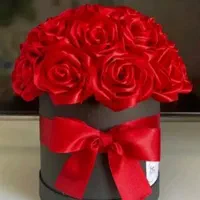 دسته گل و باکس گل روبانی|گل مصنوعی|گرگان, |دیوار