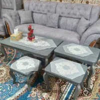 یک جلو مبلی و سه تا میز عسلی با تخفیف ویژه