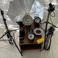 کیت نورپردازی ۳۰۰ ژول استودیویی و مدلینگ