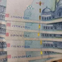 اسکناس امضای قرمز همتی و صالح ابادی|کلکسیون سکه، تمبر، اسکناس|فردیس, منظریه|دیوار