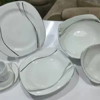 سرویس چینی ۱۸ نفره|ظروف سرو و پذیرایی|قائن, |دیوار