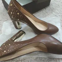 کفش پاشنه فلزی نگین دار آک سایز۴۰|کیف، کفش، کمربند|مشهد, آبکوه|دیوار