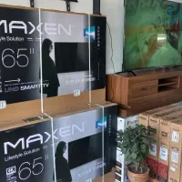 تلویزیون هوشمند ۶۵مکسن با پنل اصلی الجی اقساطی|تلویزیون و پروژکتور|زنجان, |دیوار