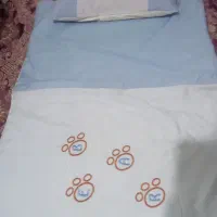 ست رختخواب نوزاد پسرانه همراه با قنداق فرنگی