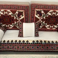 فروش ست کامل پشتی و کناره پته مناسب جهیزیه