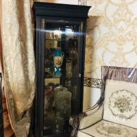 ویترین چوب درجه یک اینه دار