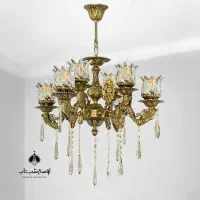 انواع لوستر کریستالی و برنز