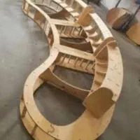 کلاف مبل راحتی از جنس پلای وود برش با دستگاه cnc|مبلمان خانگی و میز عسلی|چهاردانگه (تهران), |دیوار