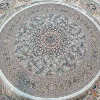 قالیچه گرد قطر ۱.۵۰ در ۱.۵۰ جفت ۱۵۰۰ شانه ۴۵۰۰|فرش|مشهد, شهید مطهری|دیوار