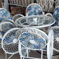 میز و صندلی باغ و حیاط در شاهین‌شهر|مبلمان خانگی و میز عسلی|شاهین‌شهر, شهرک صنعتی|دیوار