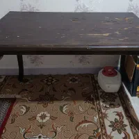 میز چهار نفره راش کار کرده|میز و صندلی غذاخوری|خرم‌آباد, |دیوار