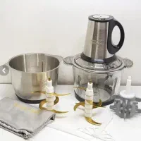 خرد کن غذاساز همزن همراه سیر پوست کن سیلور کرست