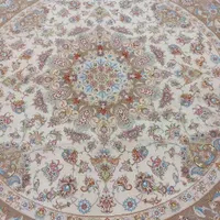 فرش دستباف تک دایره 3 * 3 طرح تبریز|فرش|مشهد, امام رضا (ع)|دیوار