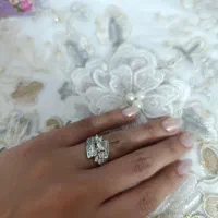 دستبند و انگشتر نقره نو نو|جواهرات|قزوین, |دیوار