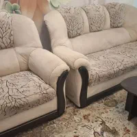 سه تیکه مبل و بوفه و میز ناهار خوری|مبلمان خانگی و میز عسلی|تهران, تهران‌نو|دیوار