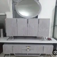فروش آینه کنسول با میز تلویزیون/نو استفاده نشده