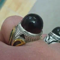 انگشتر نقره رکاب ممی سعادت زیر قیمت|جواهرات|قائم‌شهر, |دیوار