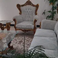 مبل سلطنتی ۷ نفره|مبلمان خانگی و میز عسلی|مریوان, |دیوار