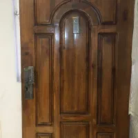 درب چوبی راست گرد با دستگیره - چشمی - قفل و مغزی|مصالح و تجهیزات ساختمان|تهران, سازمان برنامه جنوبی|دیوار