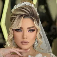 رنگ ومش  میکاپ وشنیون . عروس .