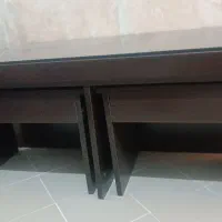 آینه قدی با شمعدون و میز عسلی|آینه|ساوه, |دیوار