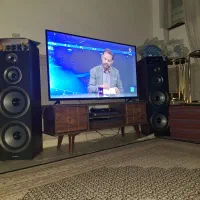 یک جفت اسپیکر خانگی در حد نو
