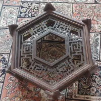 لوستر چوبی طرح ورساچ