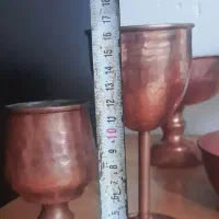 ظروف مسی قدیمی ورق ضخیم و سنگین|کلکسیون اشیاء عتیقه|بهشهر, |دیوار