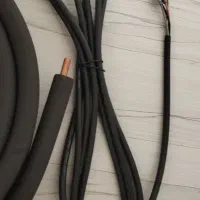 لوله مسی فابریکی صفر،به همراه کابل|کولر گازی و فنکوئل|شفت, |دیوار