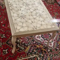 میز عسلی مبلی نفیس گره چینی و معرق