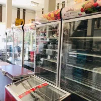 یخچال فریزر صنعتی  ویترینی ایستاده