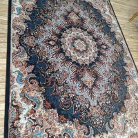 دوتا فرش 9 متری سرمه ای سالم