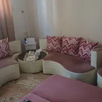 مبل ال راحتی ۷نفره با میز وشیشه|مبلمان خانگی و میز عسلی|رشت, شالکو|دیوار