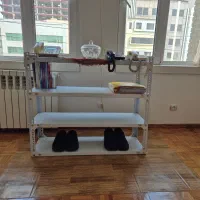 قفسه کتاب، میز تلویزیون، میز تلفن و لوازم، جاکفشی|کتابخانه، شلف، قفسه‌های دیواری|تهران, سنائی|دیوار