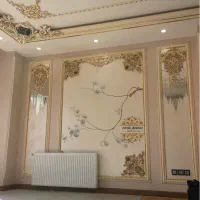 گچبری پیش ساخته پتینه کناف آینه دکوراتیو|خدمات پیشه و مهارت|پاکدشت, پاکدشت (مامازند)|دیوار