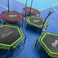 ترامپولین شش ضلعی دسته دار