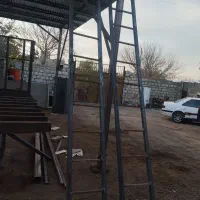 دوعدد پله محکم نو وزن حدوداً 25کیلو|مصالح و تجهیزات ساختمان|کرمانشاه, |دیوار