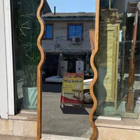 آینه قدی چوبی دفرمه طرح موج(تولیدکننده ی مستقیم)|آینه|رشت, پیرکلاچای|دیوار