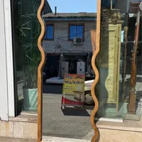 آینه قدی چوبی دفرمه طرح موج(تولیدکننده ی مستقیم)|آینه|رشت, پیرکلاچای|دیوار